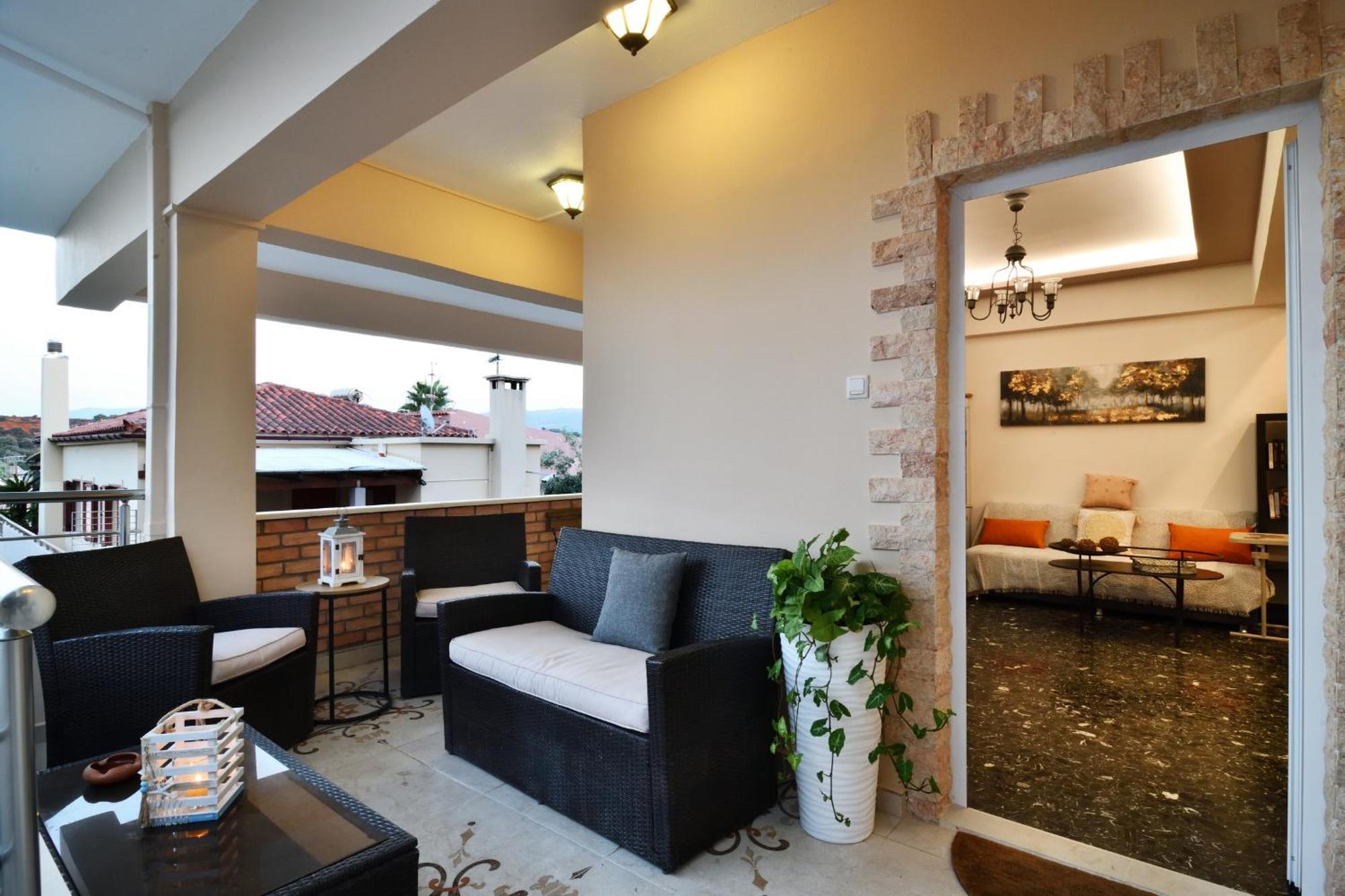 Favola Golden Beach Villa Daratsos Extérieur photo
